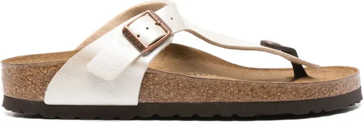 Gizeh leather slippers