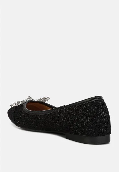 Gizeh Rhinestone Embellished Ballerinas Women - Image 2