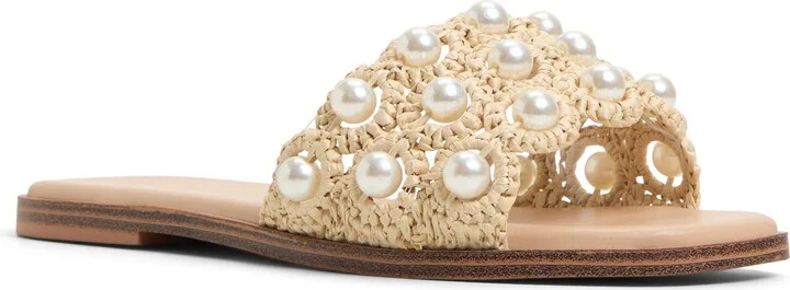 Gizelle Embellished Slide Sandal