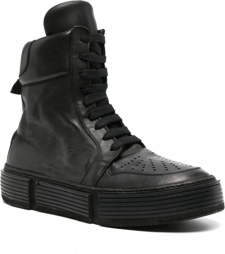 GJ06 leather high-top sneakers - Image 2