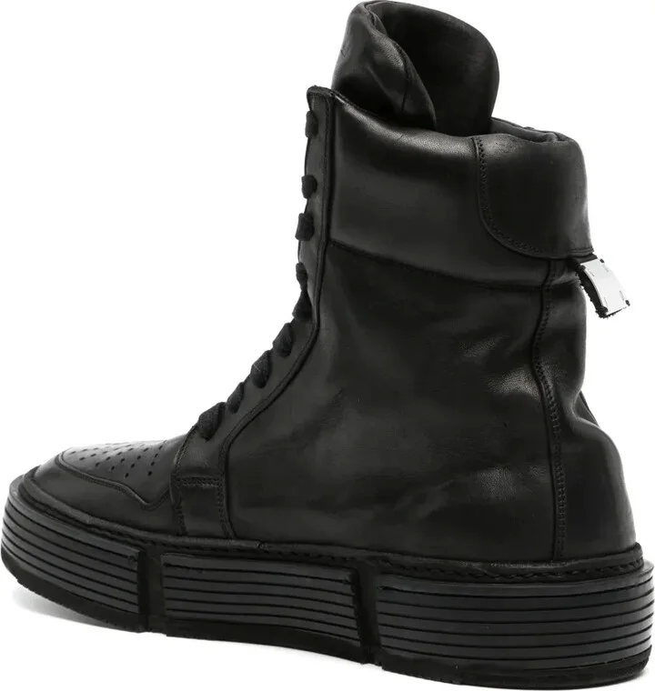 GJ06 leather high-top sneakers - Image 3