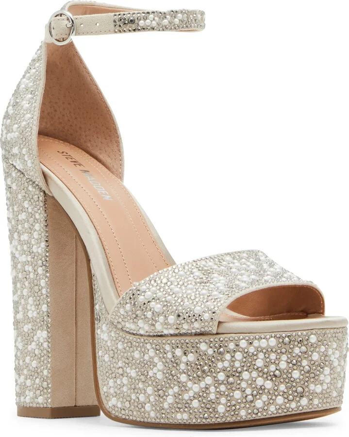 Glam Ankle Strap Platform Sandal