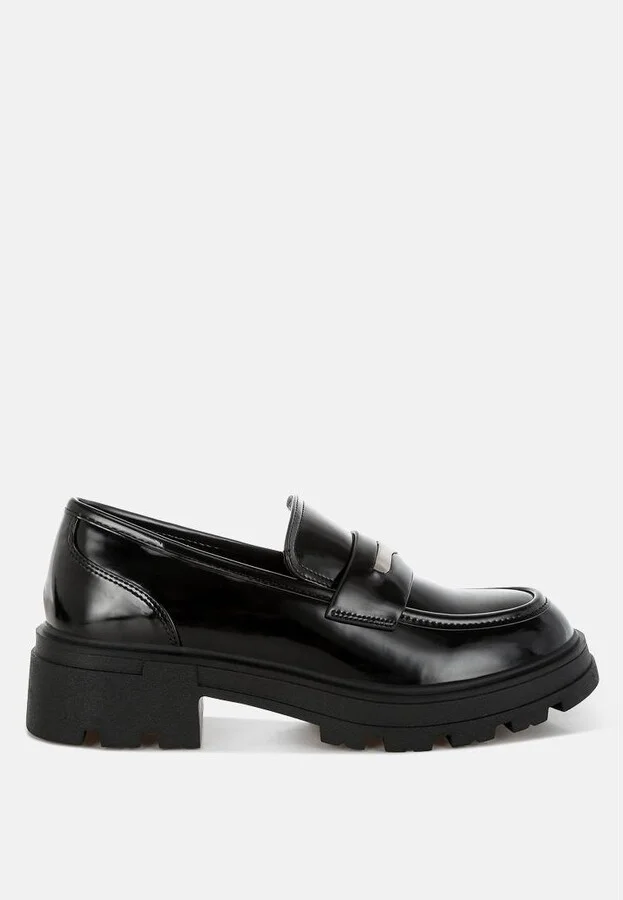Gleam Stride Chunky Loafers - Image 2