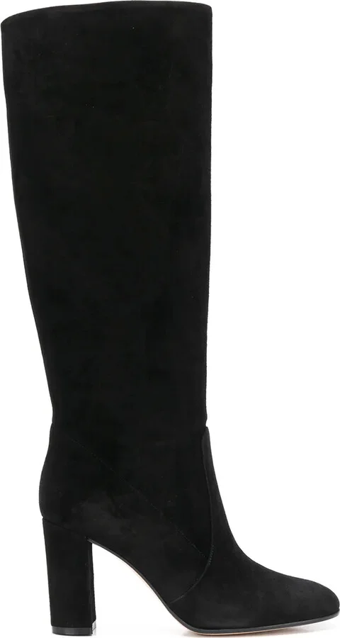 Glen 85mm suede knee-high boots