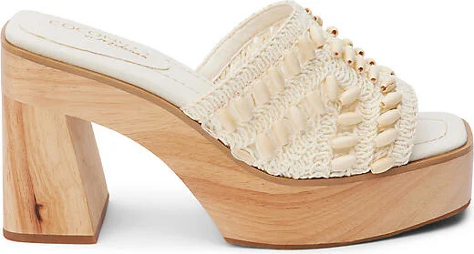 Glen Crochet Platform Heels