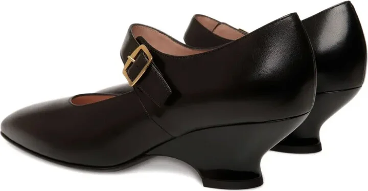 Glendy pointed-toe buckle pumps - Image 4