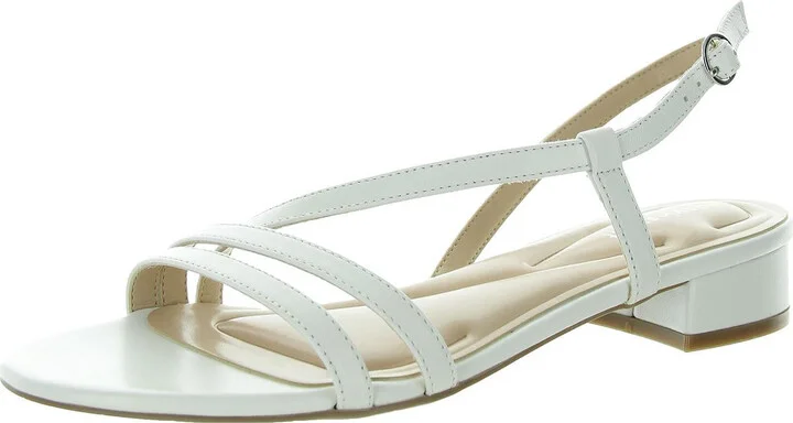 Glenni Womens Strappy Manmade Slingback Sandals