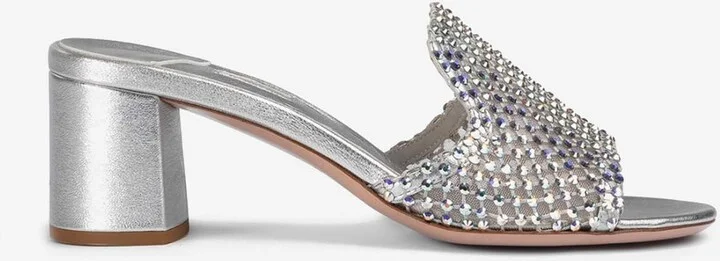 Glida 60 Fishnet Mule Sandals
