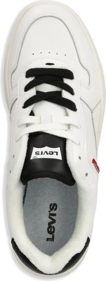Glide perforated leather low-top sneakers - Image 4