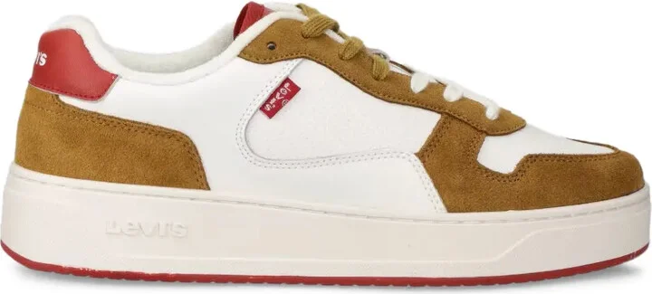 Glide suede panelled retro sneakers