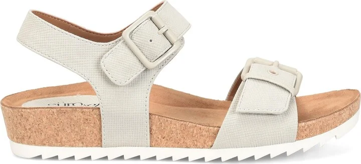 Glinda Cork Wedge Sandal - Image 4