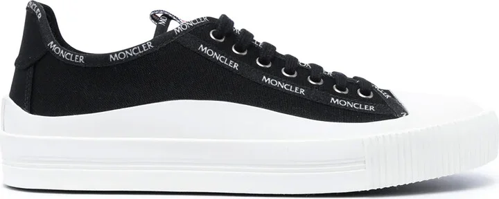 Glissiere low-top canvas sneakers