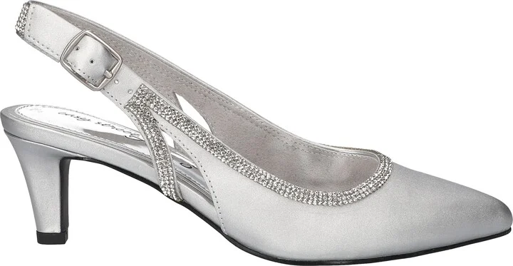 Glisten Kitten Heel Slingback Pump - Image 2