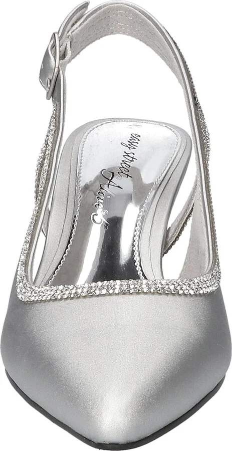 Glisten Kitten Heel Slingback Pump - Image 3