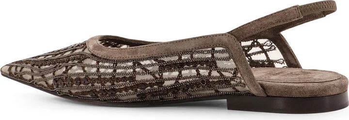 Glistening Abstract Embroidery Ballerinas - Image 3