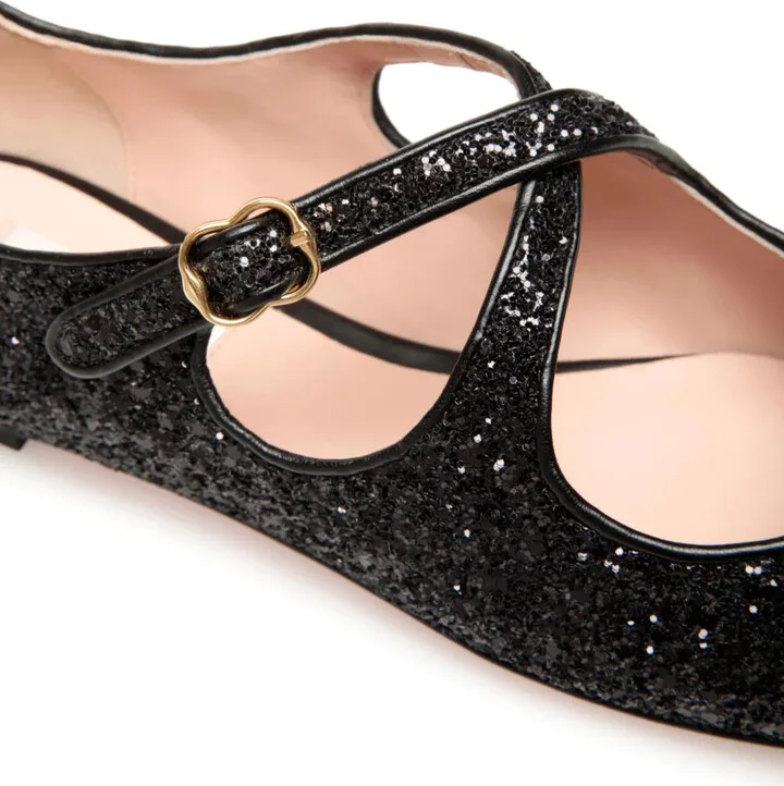 Glitter Ballerina Shoes - Image 5