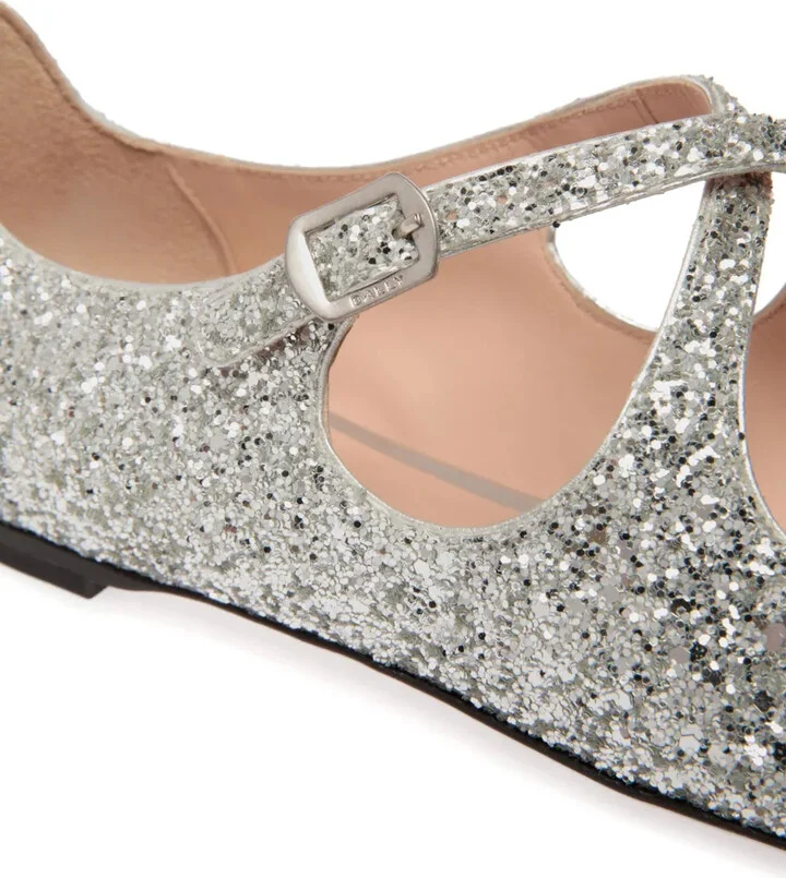 Glitter Ballet Flats - Image 5