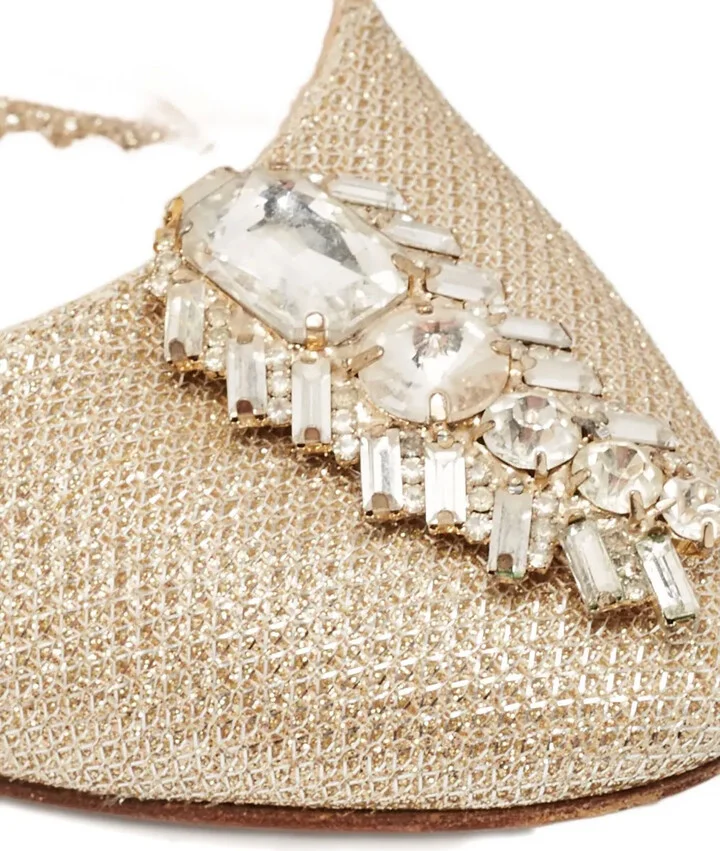 Glitter Crystal Ballet Flats - Image 5