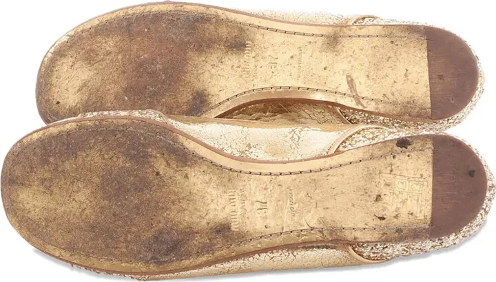 Glitter-Detail Ballet Flats - Image 5