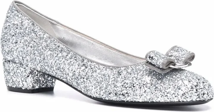 Glitter-Detail Pumps - Image 2