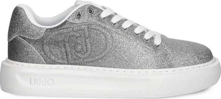 Glitter-Detail Sneakers