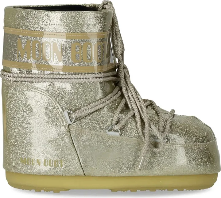 Glitter-Detailing Snow Boots