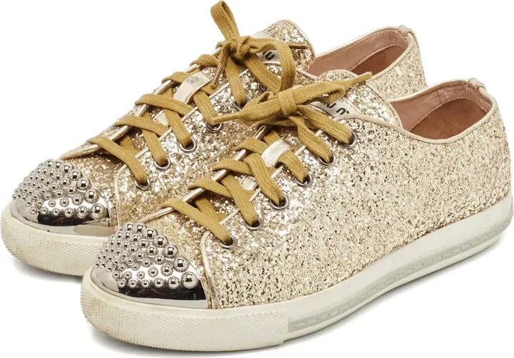Glitter-Embellished Sneakers - Image 4