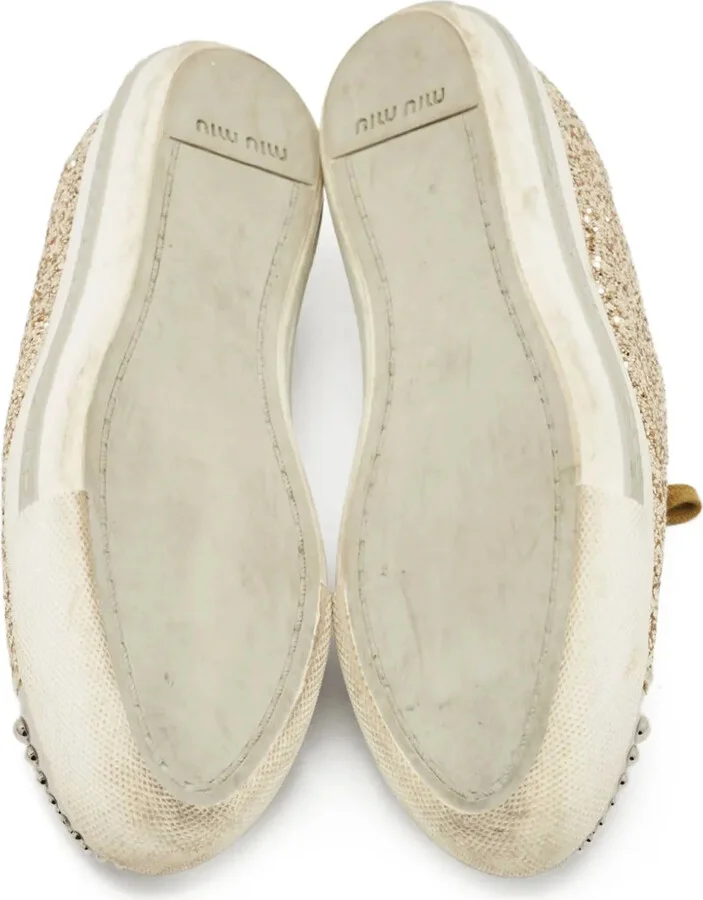 Glitter-Embellished Sneakers - Image 5