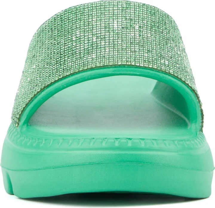 Glitter Gaze Platform Slide Sandal - Image 2