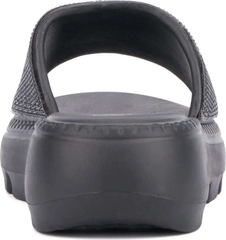Glitter Gaze Platform Slide Sandal - Image 11