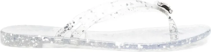Glitter Jelly Flip-Flops