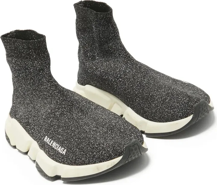 Glitter Knit Sneakers - Image 3