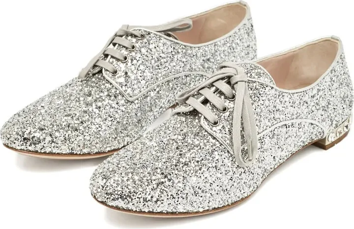 Glitter Lace-Up Shoes - Image 2