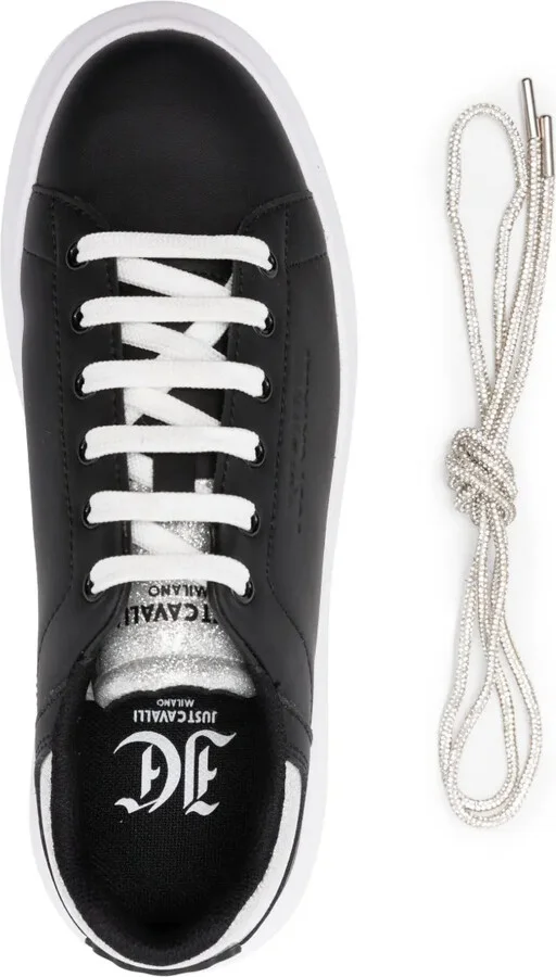 Glitter Lace-Up Sneakers - Image 4