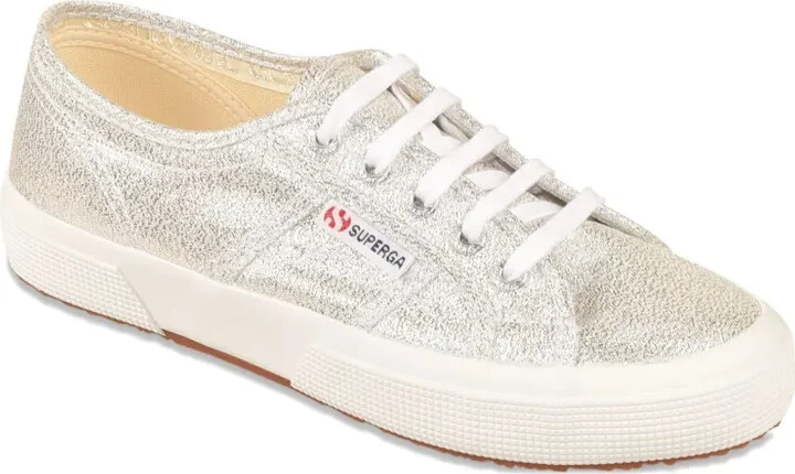 Glitter Lace-Up Sneakers - Image 2