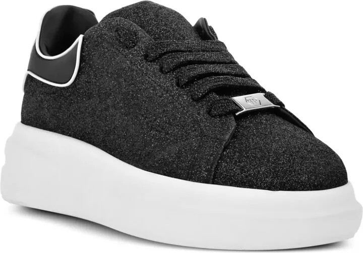 Glitter Low-Top Sneakers - Image 2