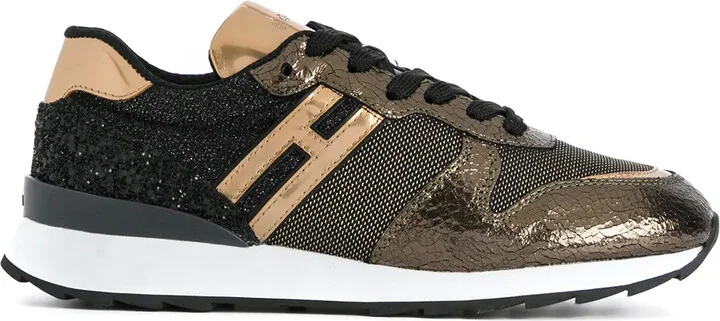 Glitter Panel Sneakers