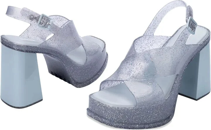 Glitter Platform Pumps - Image 2