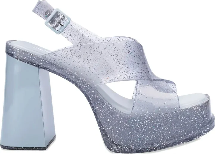 Glitter Platform Pumps - Image 5