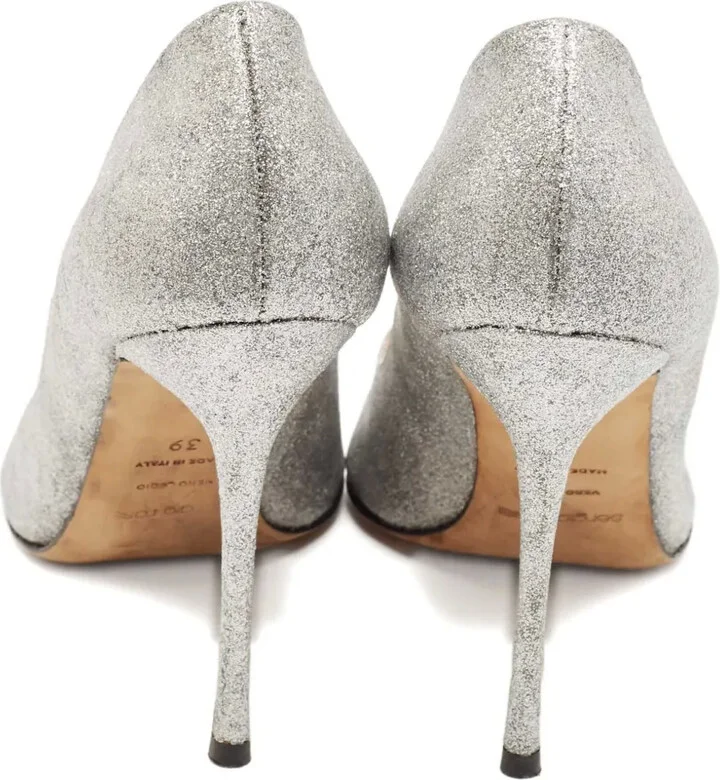 Glitter Pointed-Toe Pumps - Image 3