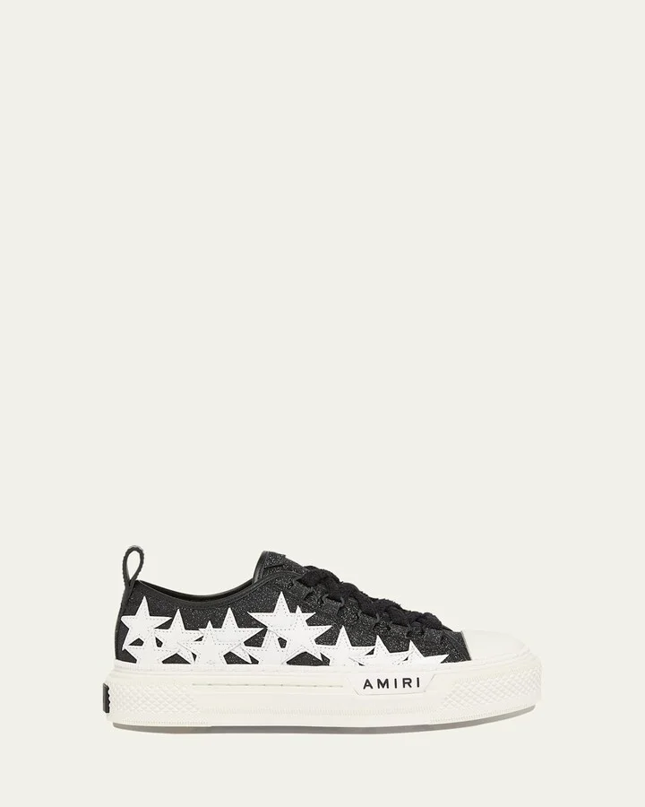 Glitter Stars Low-Top Sneakers