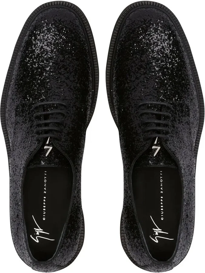 glittered-detail Oxfords - Image 4
