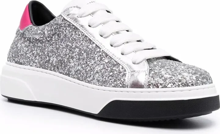 Glittered Low-Top Sneakers - Image 2