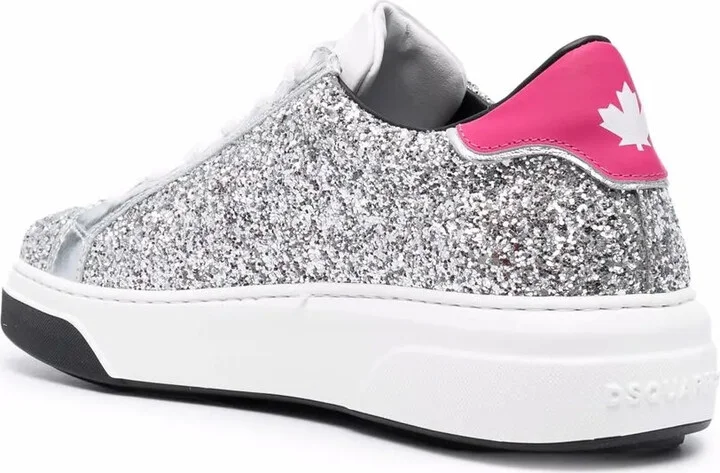 Glittered Low-Top Sneakers - Image 3