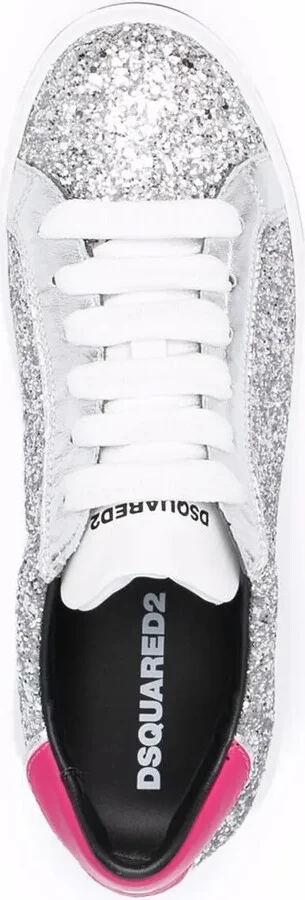 Glittered Low-Top Sneakers - Image 4