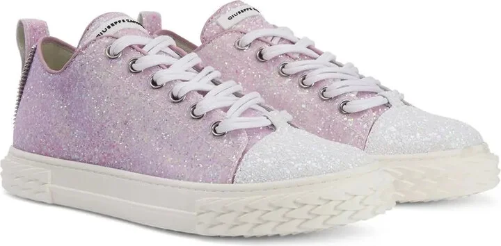 Glittered Low-Top Sneakers - Image 2