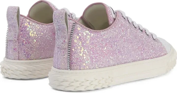 Glittered Low-Top Sneakers - Image 3