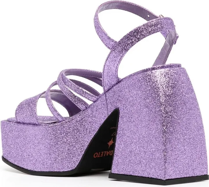 Glittered Platform Pumps - Image 3