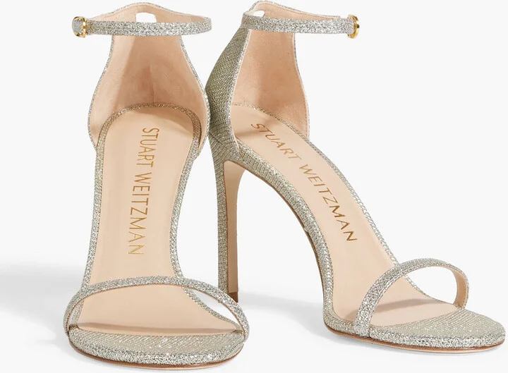 Glittered woven sandals - Image 2