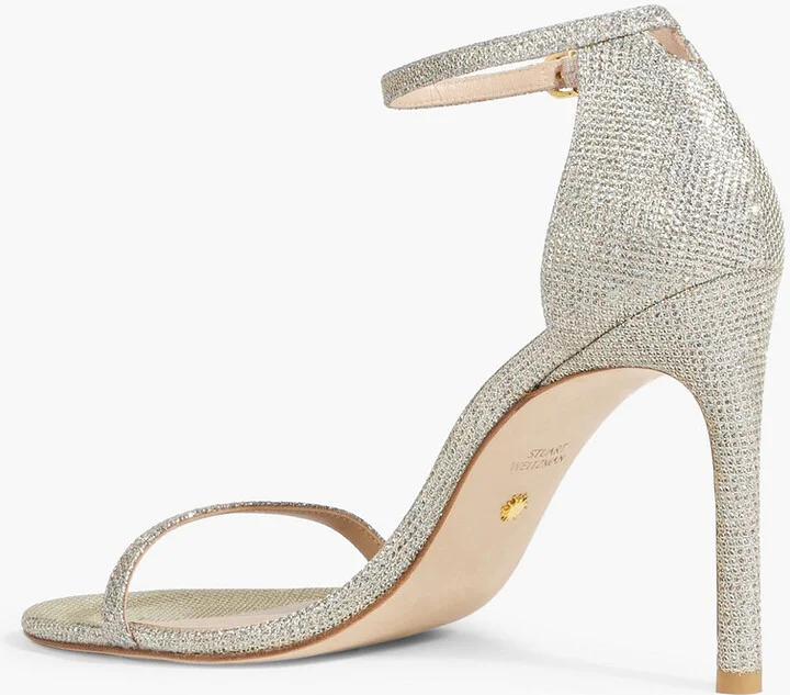 Glittered woven sandals - Image 3